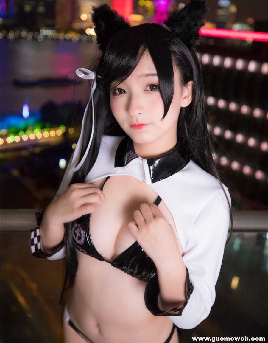 神楽坂真冬 - Latex ver-Azurlane Atago [150P337M] cosplay-第3张