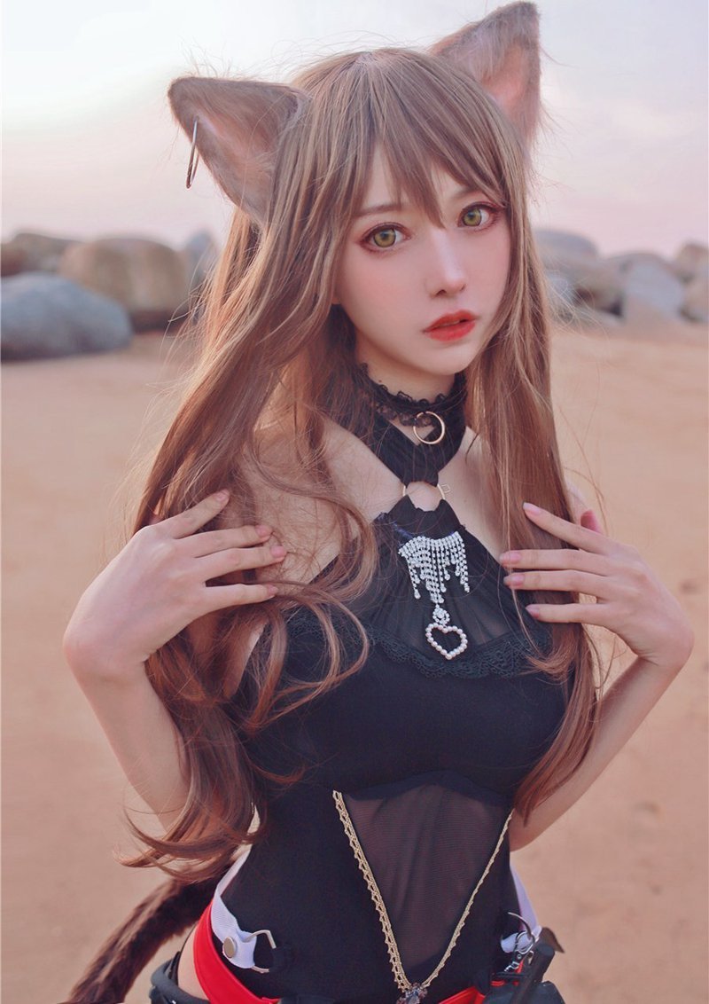 Shika小鹿鹿 - 天火泳装 【22P+1V135M】 cosplay-第2张